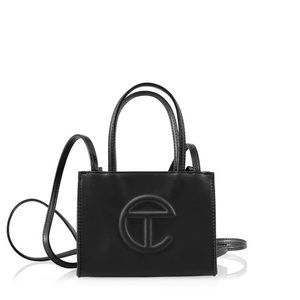 NWT Telfar Black Shopping Bag - Small - Authentic